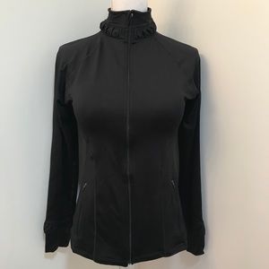 Spanx Black Athletic Slimming Contour Jacket